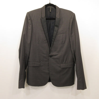 Dior | ディオール ナロースモーキングジャケット テーラードジャケット 133C202S1639 グレー サイズ：46【姫路東店】