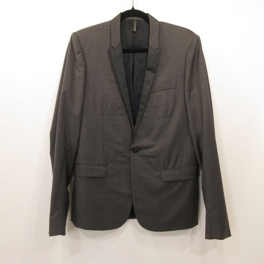 Dior | ディオール ナロースモーキングジャケット テーラードジャケット 133C202S1639 グレー サイズ：46【姫路東店】
