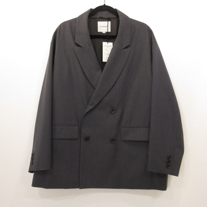 COOTIE | クーティー T/W Saxony Double Breasted テーラードジャケット CTE-25A203 グレー サイズ：M【姫路東店】