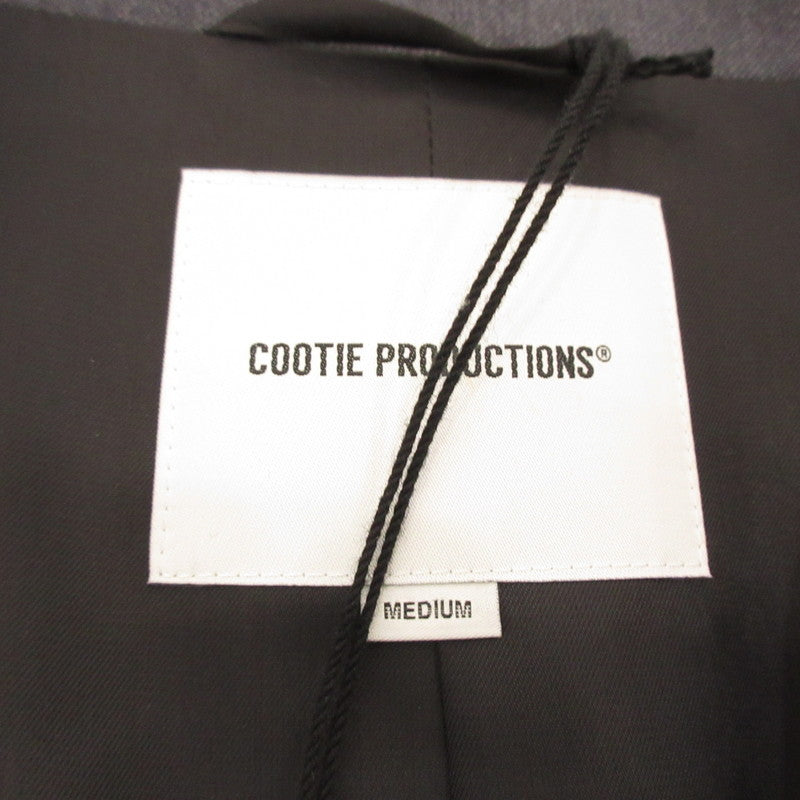 COOTIE | クーティー T/W Saxony Double Breasted テーラードジャケット CTE-25A203 グレー サイズ：M【姫路東店】