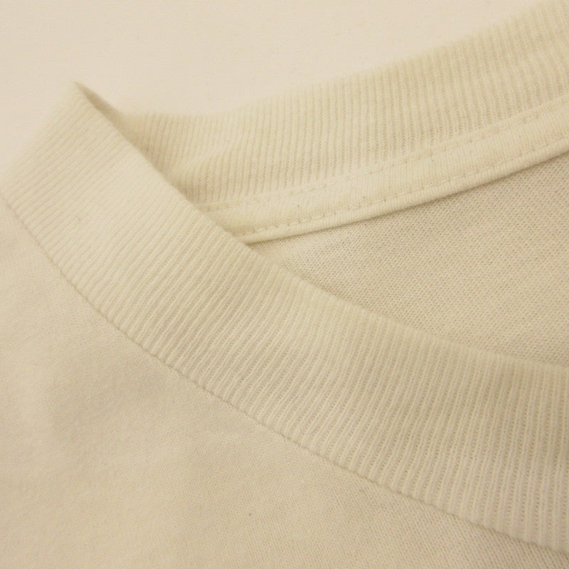 WACKOMARIA | ワコマリア WASHED HEAVY WEIGHT CREW NECK LONG SLEEVE T-SHIRT 長袖Ｔシャツ 56TS-WM-LT03 ×56 TATTOO STUDIO ホワイト サイズ：XL