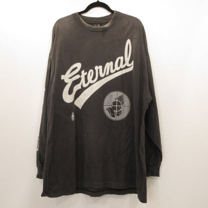 SAINT MICHAEL | セントマイケルセイントマイケル FG_LS TEE 長袖Ｔシャツ SM-HR8-0000-C02 ブラック【姫路東店】