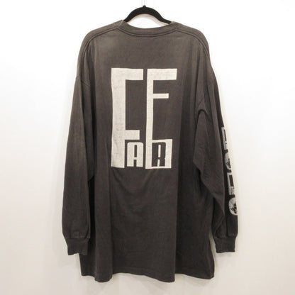 SAINT MICHAEL | セントマイケルセイントマイケル FG_LS TEE 長袖Ｔシャツ SM-HR8-0000-C02 ブラック【姫路東店】