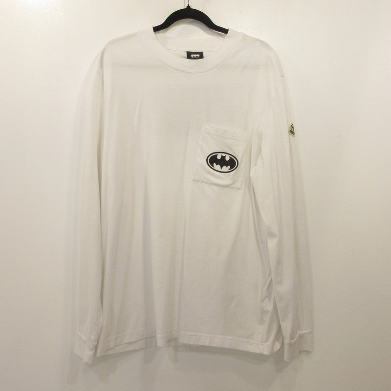 MONCLER | Moncler Long Sleeve T-shirt J20918D00012 ×BATMAN White Size: XL