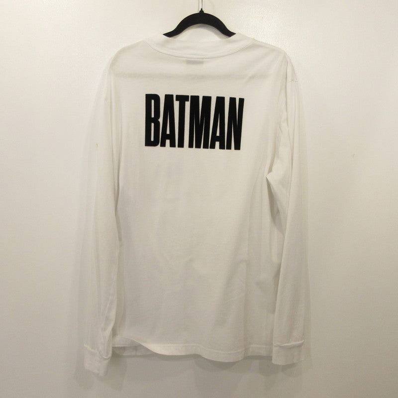 MONCLER | Moncler Long Sleeve T-shirt J20918D00012 ×BATMAN White Size: XL