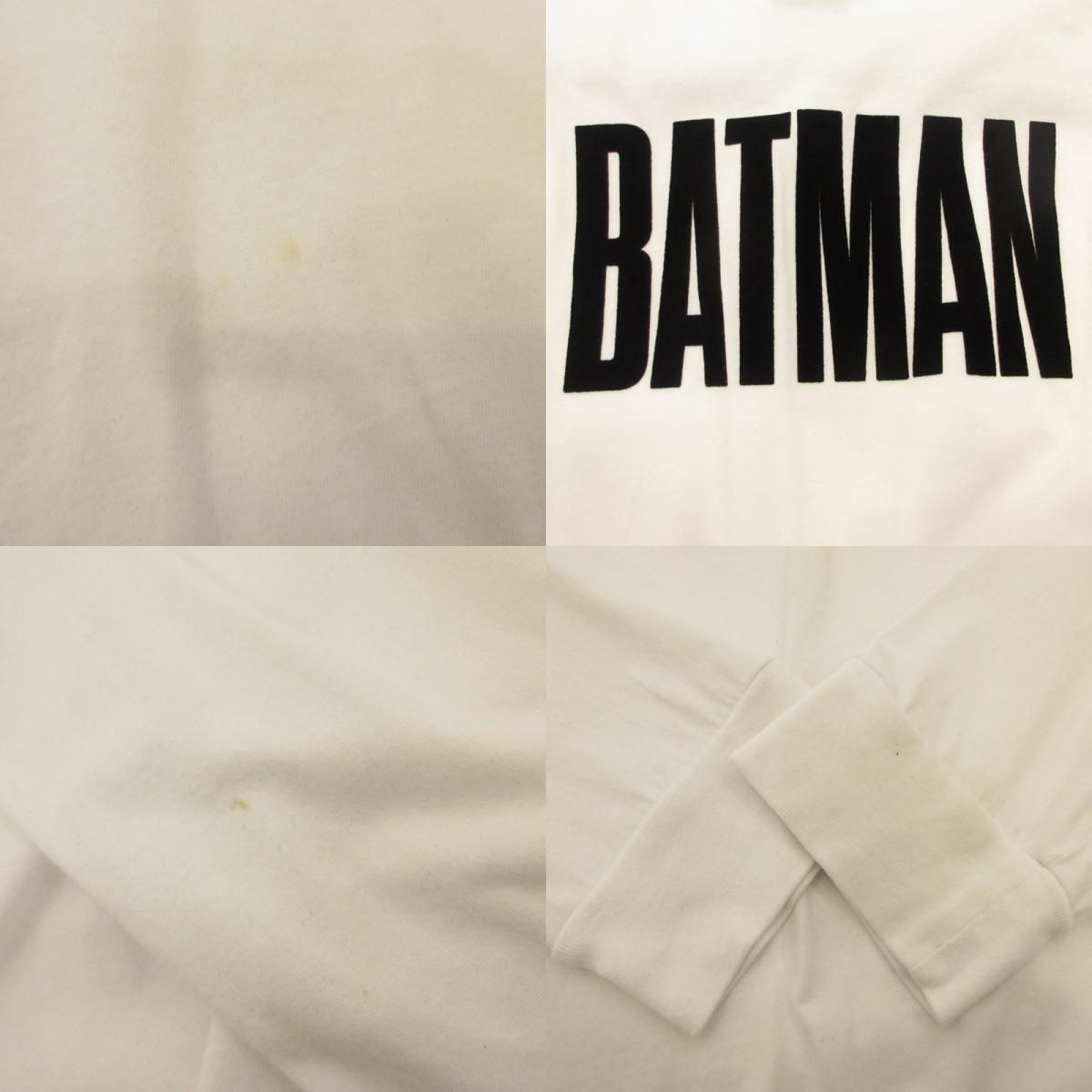 MONCLER | Moncler Long Sleeve T-shirt J20918D00012 ×BATMAN White Size: XL