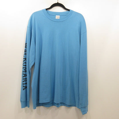 WACKOMARIA | ワコマリア WASHED HEAVY WEIGHT LONG SLEEVE T-SHIRT 長袖Ｔシャツ ライトブルー サイズ：XL