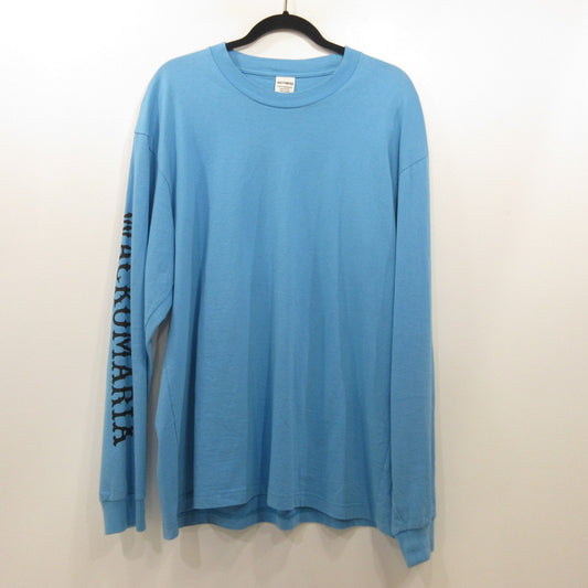 WACKOMARIA | ワコマリア WASHED HEAVY WEIGHT LONG SLEEVE T-SHIRT 長袖Ｔシャツ ライトブルー サイズ：XL