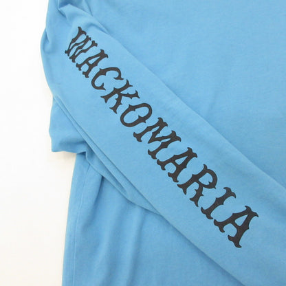 WACKOMARIA | ワコマリア WASHED HEAVY WEIGHT LONG SLEEVE T-SHIRT 長袖Ｔシャツ ライトブルー サイズ：XL