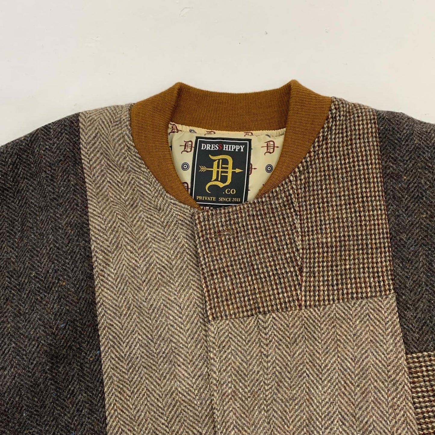 DRESS HIPPY | DRESS HIPPY HARRIS PATCHWORK DERBY JACKET Other Outerwear Multi-color Size: L