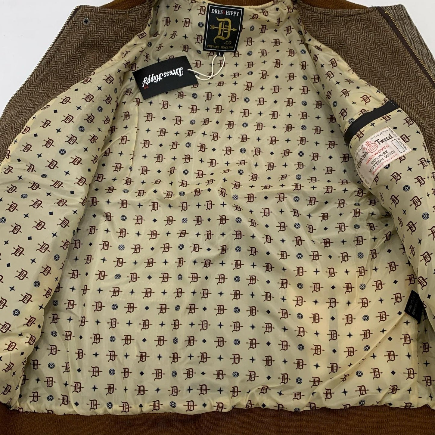 DRESS HIPPY | DRESS HIPPY HARRIS PATCHWORK DERBY JACKET Other Outerwear Multi-color Size: L