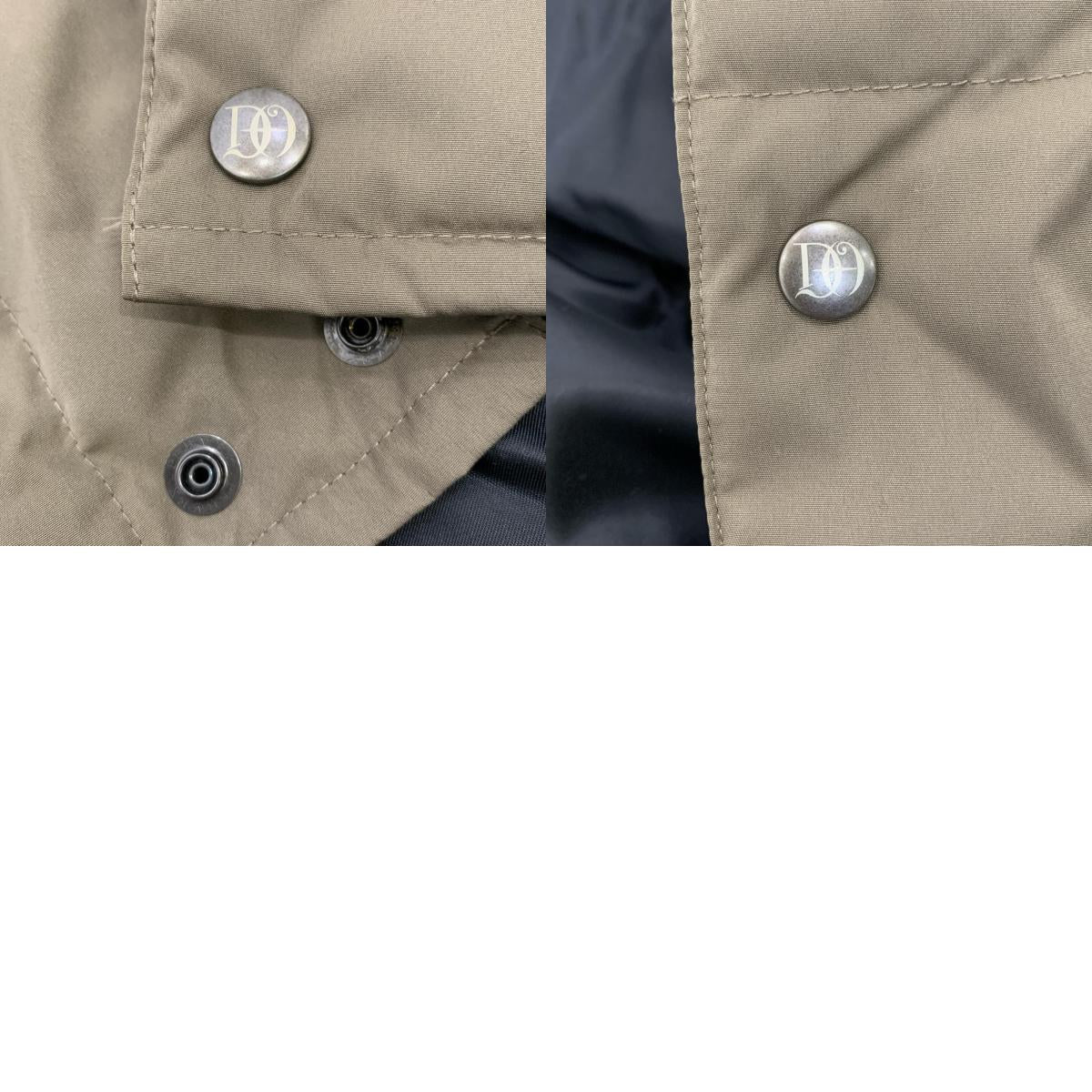 DRESS HIPPY | DRESS HIPPY DOUBLE SNAP DOWN JACKET Down Jacket Grey Size: XL