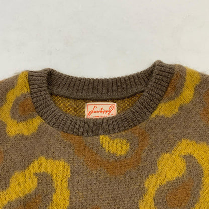 DRESS HIPPY | DH-PAISLEY MOHAIR KNIT SWEATER Size: L