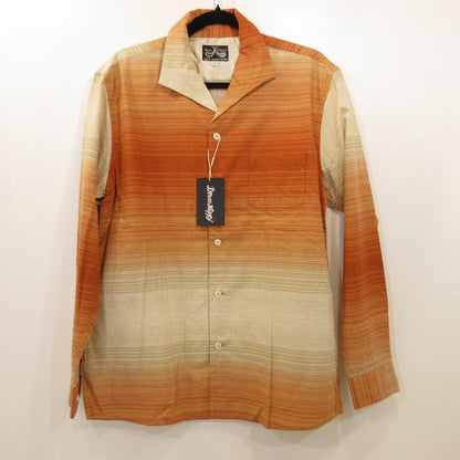 DRESS HIPPY | MEXICAN BORDER L/S SHIRT Orange Size: M