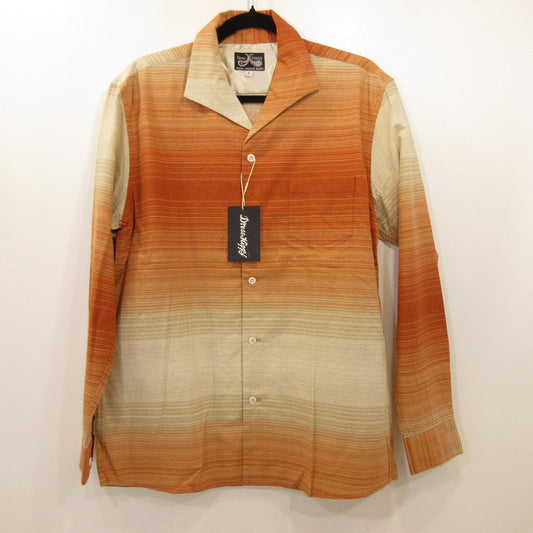 DRESS HIPPY | ドレスヒッピー MEXICAN BORDER L/S SHIRT 長袖シャツ オレンジ サイズ：M