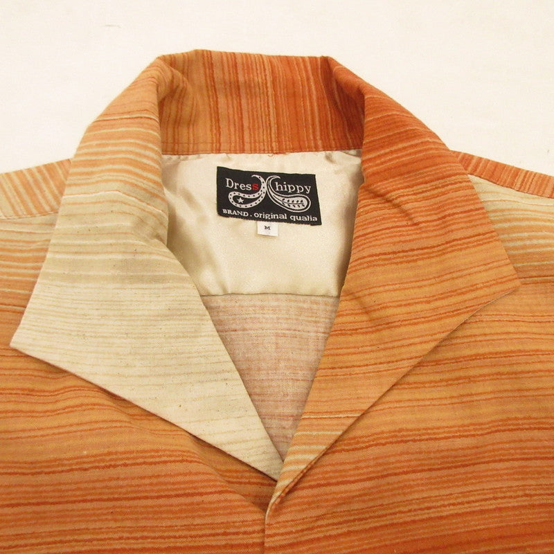 DRESS HIPPY | MEXICAN BORDER L/S SHIRT Orange Size: M