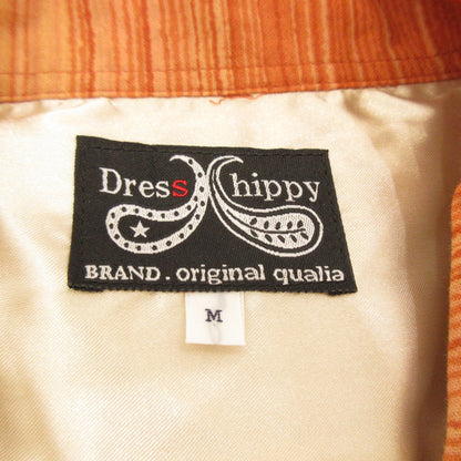DRESS HIPPY | MEXICAN BORDER L/S SHIRT Orange Size: M