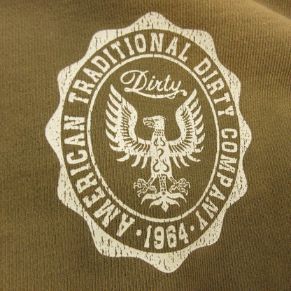 AT DIRTY | AT DIRTY DIRTY ZIP PARKA Khaki Size: L