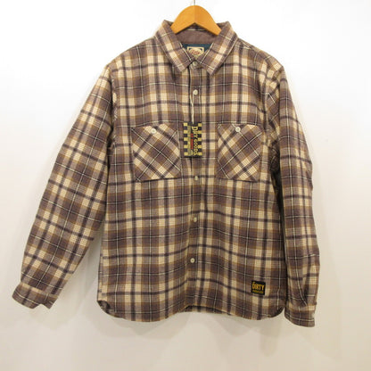 AT DIRTY | ATD OLD CHECK QUILTING L/S SHIRT Long Sleeve Shirt Size: L