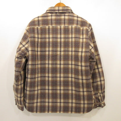 AT DIRTY | ATD OLD CHECK QUILTING L/S SHIRT Long Sleeve Shirt Size: L
