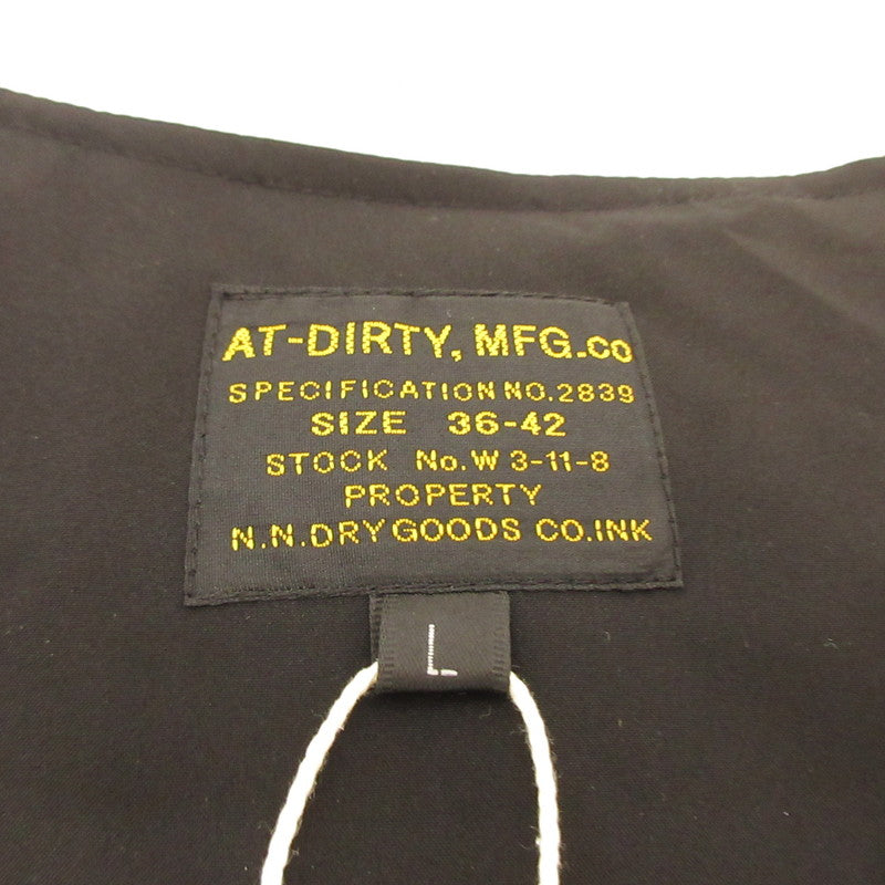 【Used】AT DIRTY | ATD-ARMOR DOWN VEST Down Vest Black Size: L