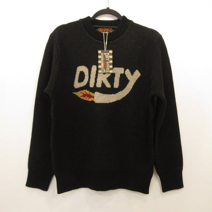 [Used] AT DIRTY | At Dirty DIRTY FIRE KNIT Sweater Black Size: S