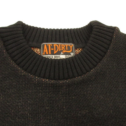[Used] AT DIRTY | At Dirty DIRTY FIRE KNIT Sweater Black Size: S