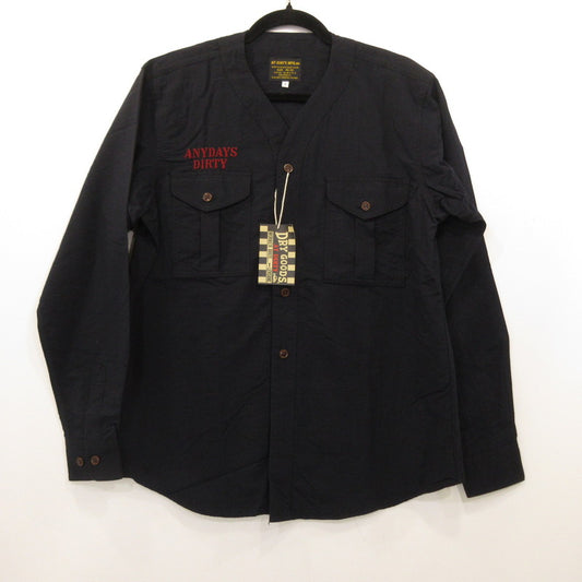 AT DIRTY | アットダーティー ATD SCOUT L/S SHIRT 長袖シャツ ネイビー サイズ：S