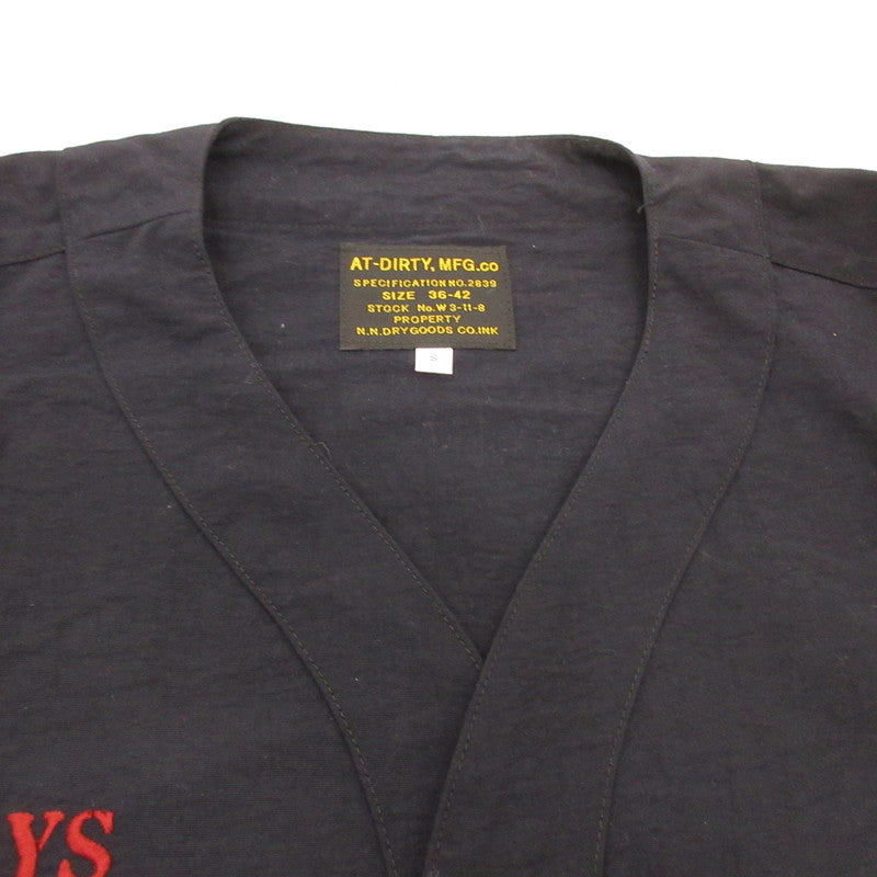 AT DIRTY | ATD SCOUT L/S SHIRT Long Sleeve Shirt Navy Size: S