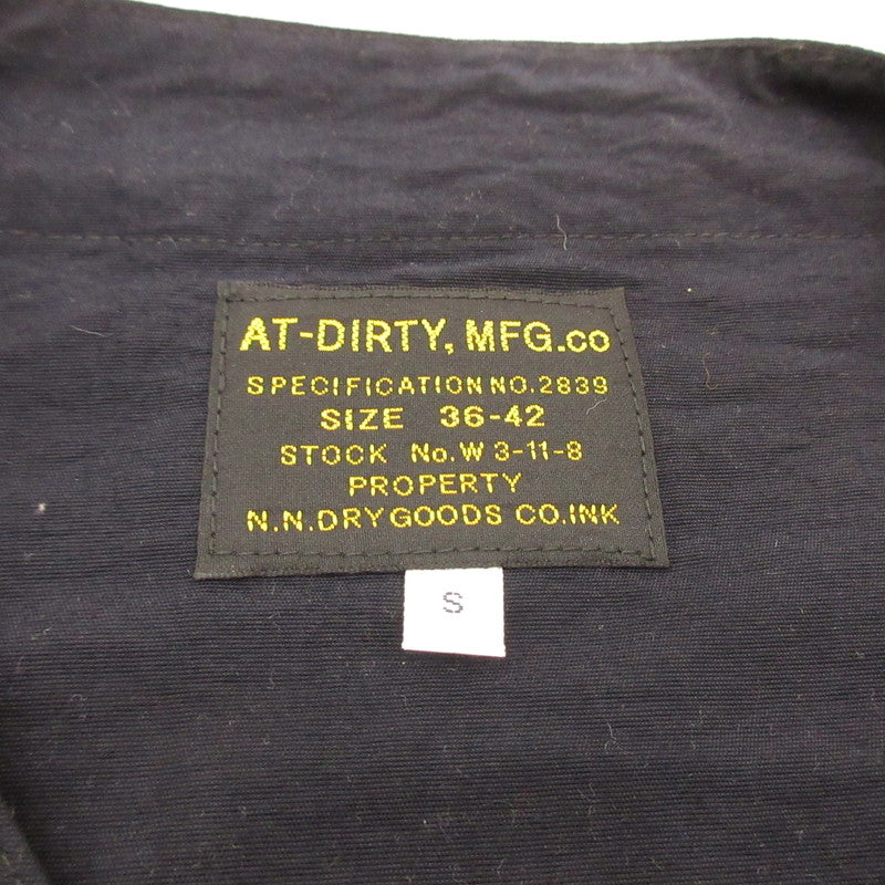 AT DIRTY | ATD SCOUT L/S SHIRT Long Sleeve Shirt Navy Size: S