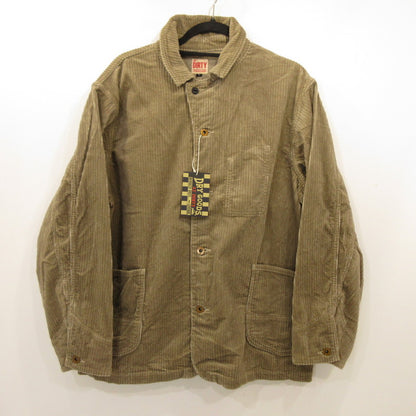 AT DIRTY | アットダーティー WORKERS JACKET CORDUROY その他アウター ベージュ サイズ：L