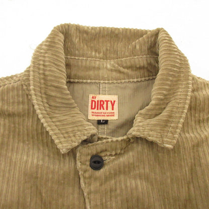 AT DIRTY | アットダーティー WORKERS JACKET CORDUROY その他アウター ベージュ サイズ：L