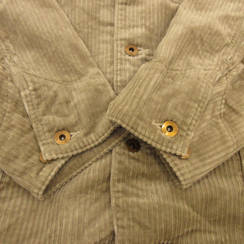 AT DIRTY | アットダーティー WORKERS JACKET CORDUROY その他アウター ベージュ サイズ：L
