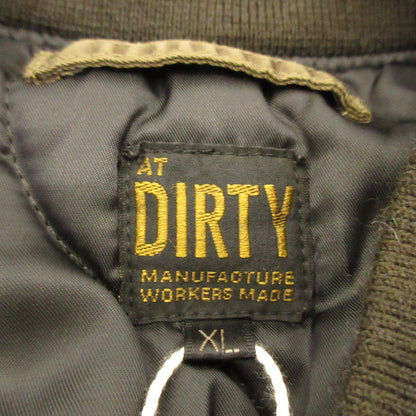 【Used】AT DIRTY | AT DIRTY ATD FLIGHT JACKET Military Coat Olive Size: XL