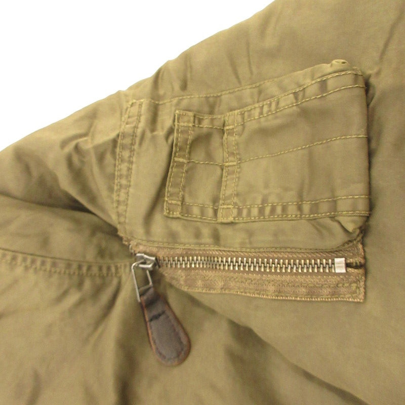 【Used】AT DIRTY | AT DIRTY ATD FLIGHT JACKET Military Coat Olive Size: XL