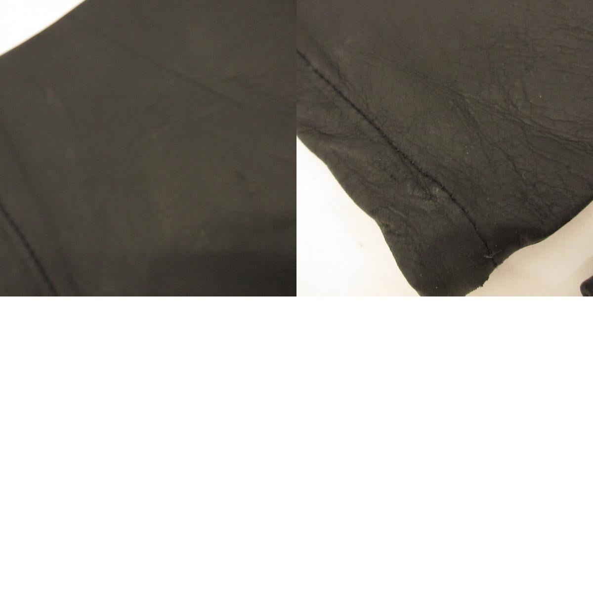 DRESS HIPPY | TOPPER LEATHER PANTS Black Size: L