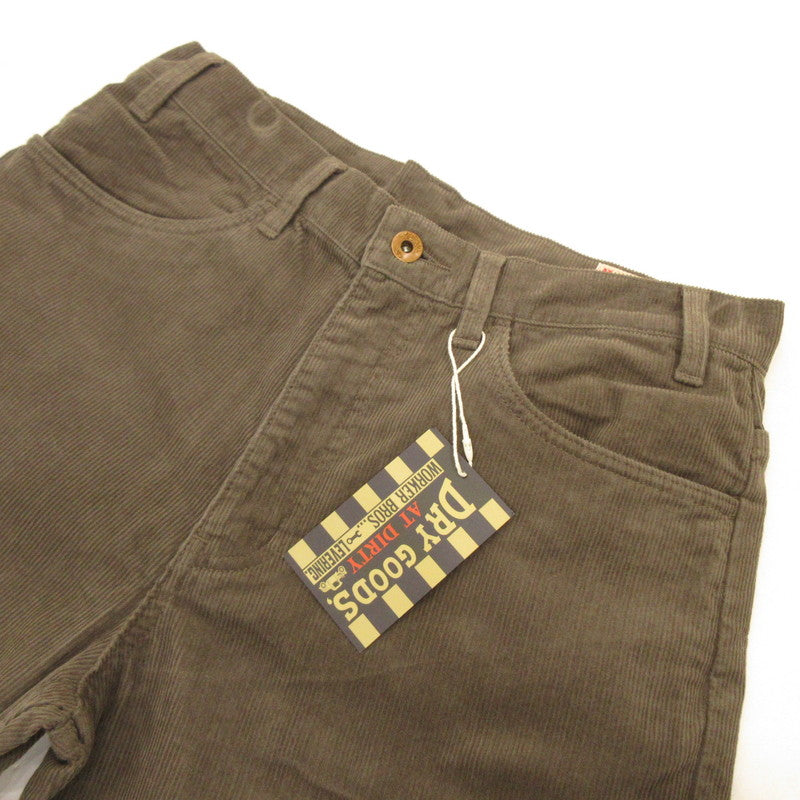 AT DIRTY | ATD 301 CORDUROY PANTS Gray Size: M