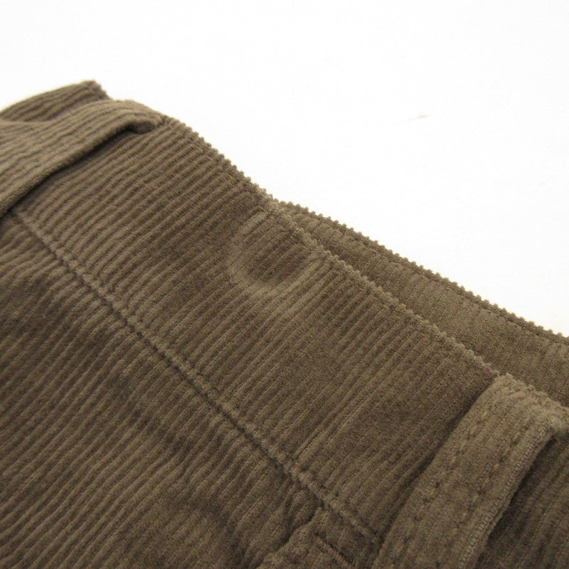 AT DIRTY | ATD 301 CORDUROY PANTS Gray Size: M