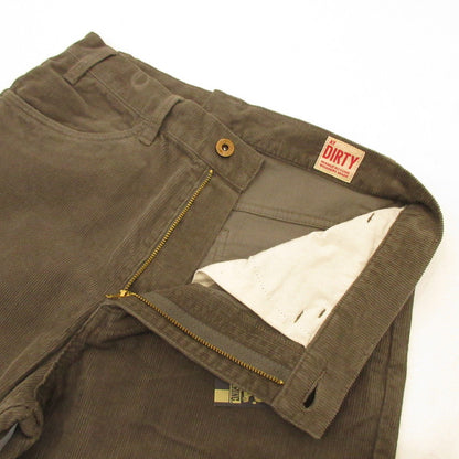 AT DIRTY | ATD 301 CORDUROY PANTS Gray Size: M