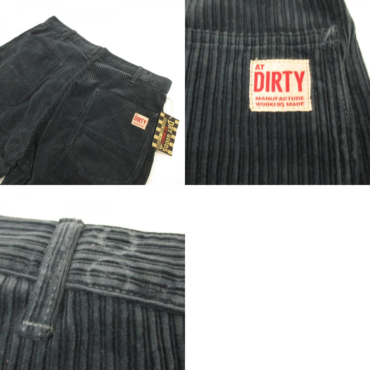Used] AT DIRTY | At-Dirty WORKERS PANTS CORDUROY Green Pants Size: L