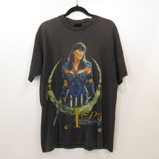 【中古】CHANGES | チェンジーズ XENA 半袖Ｔシャツ 年式:90s ブラック サイズ：L【姫路東店】