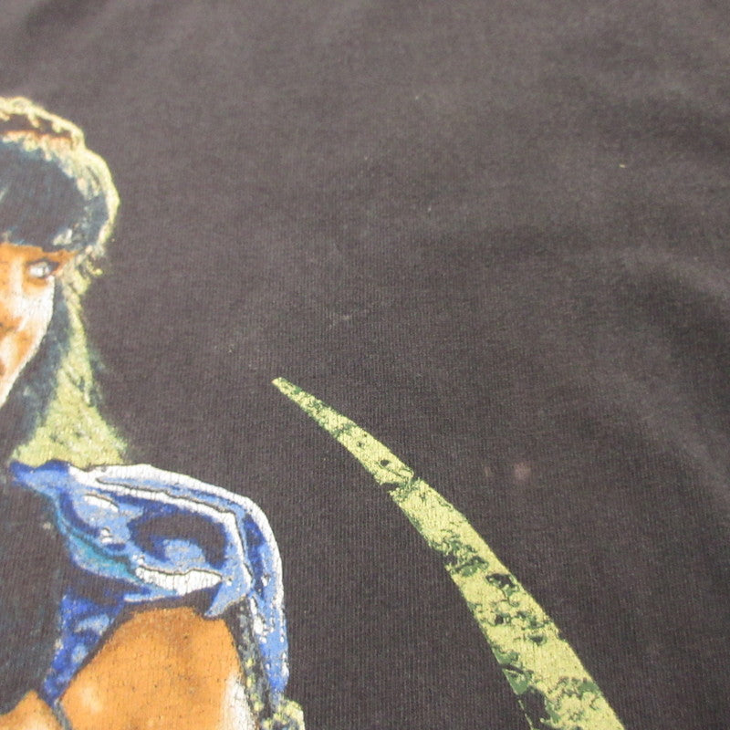 【中古】CHANGES | チェンジーズ XENA 半袖Ｔシャツ 年式:90s ブラック サイズ：L【姫路東店】
