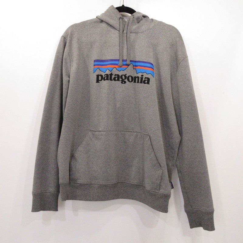 patagonia | パタゴニア P-6 ラベル・ライトウェイト・アップライザル・フーディ パーカー 39539 2019A/W グレー サイズ：M【姫路東店】
