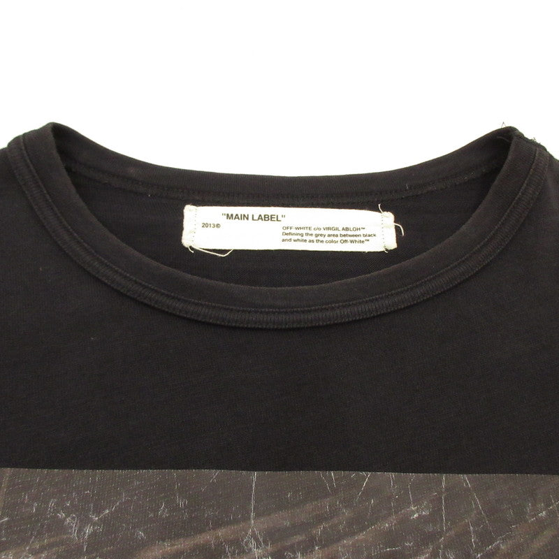 OFF-WHITE | OFF-WHITE CARAVAGGIO OVER S/S TEE Short Sleeve T-shirt Year: 2017S/S Domestic Authentic Black Size: S