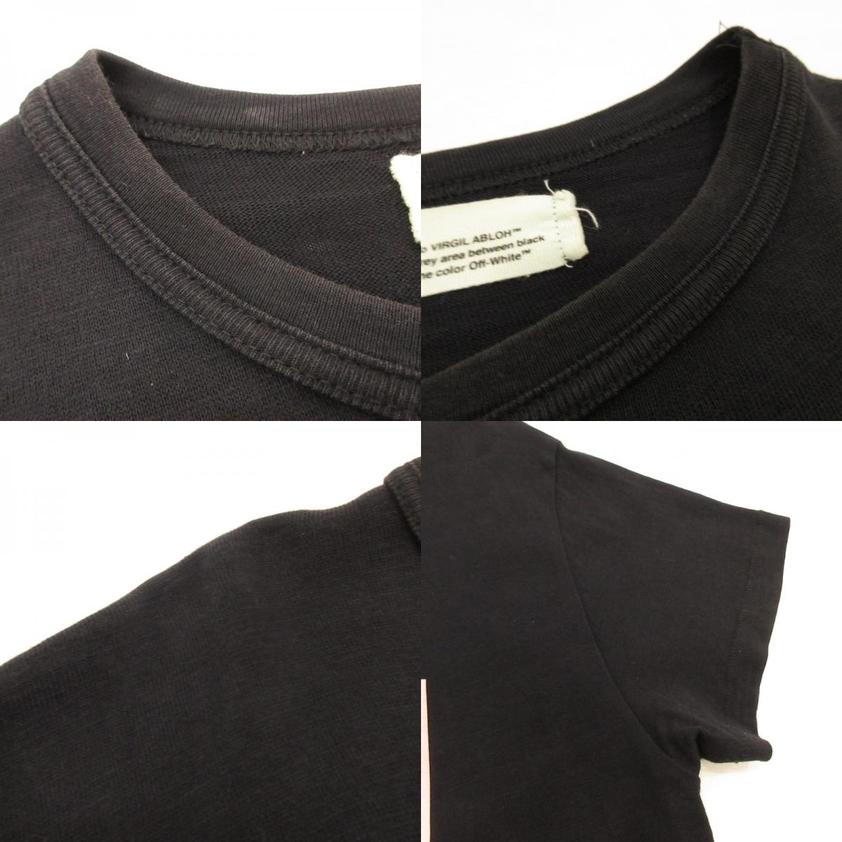 OFF-WHITE | OFF-WHITE CARAVAGGIO OVER S/S TEE Short Sleeve T-shirt Year: 2017S/S Domestic Authentic Black Size: S