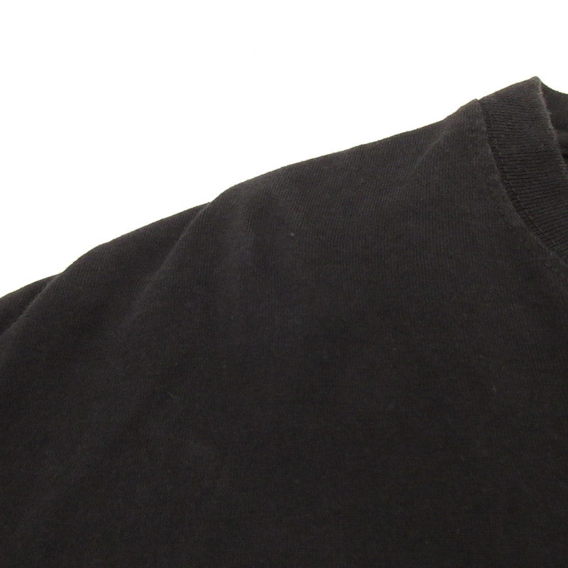 【Used】STUSSY | ITP FLOWER TEE Short-Sleeve T-shirt Black Size: XL