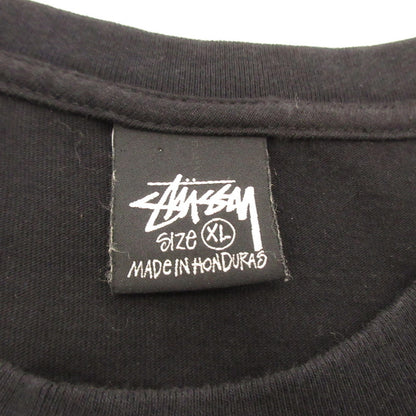 【Used】STUSSY | ITP FLOWER TEE Short-Sleeve T-shirt Black Size: XL