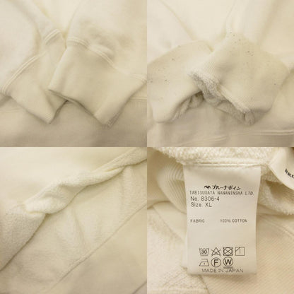 BRU NA BOINNE | ブルーナボイン GOATスウェット スウェット 8306-4 ホワイト サイズ：XL