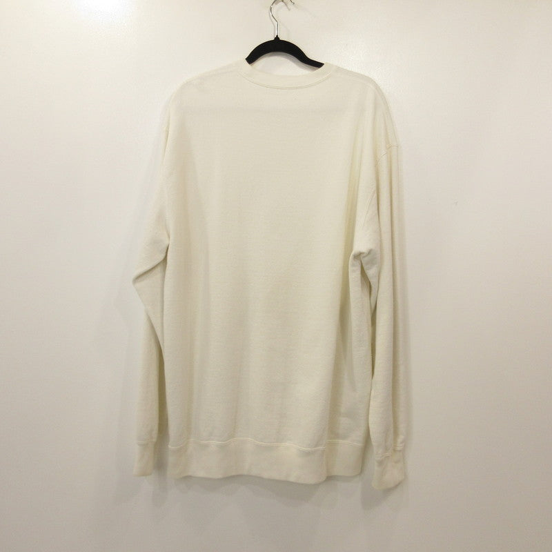BRU NA BOINNE | ブルーナボイン GOATスウェット スウェット 8306-4 ホワイト サイズ：XL