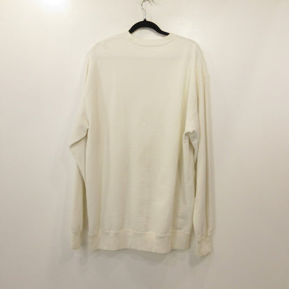 BRU NA BOINNE | ブルーナボイン GOATスウェット スウェット 8306-4 ホワイト サイズ：XL